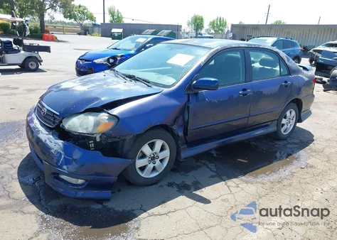 2007 Toyota Corolla S z USA, uszkodzony, nr VIN 2T1BR32E97C754801